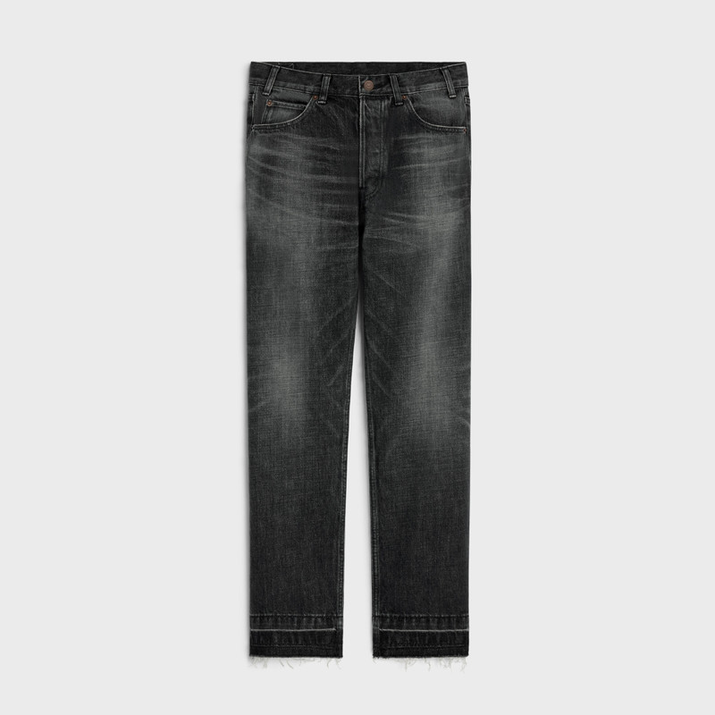 wesley jeans in black ice rinse wash denim 1