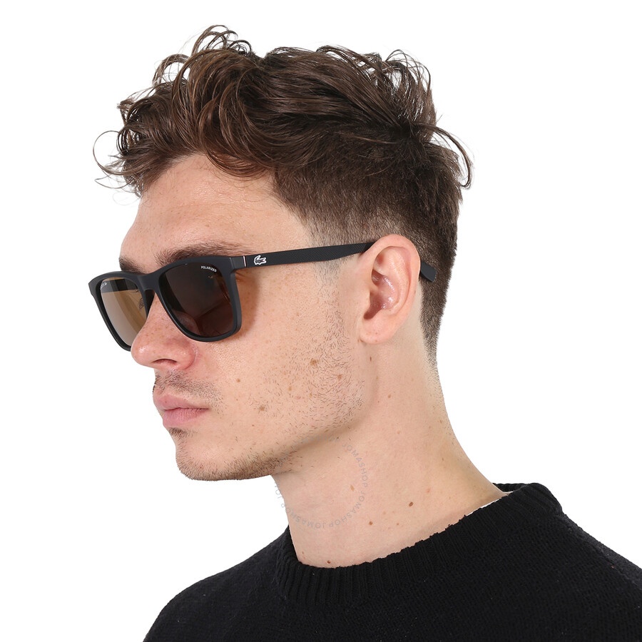 Lacoste Brown Square Men's Sunglasses L860SP 002 56 - 2