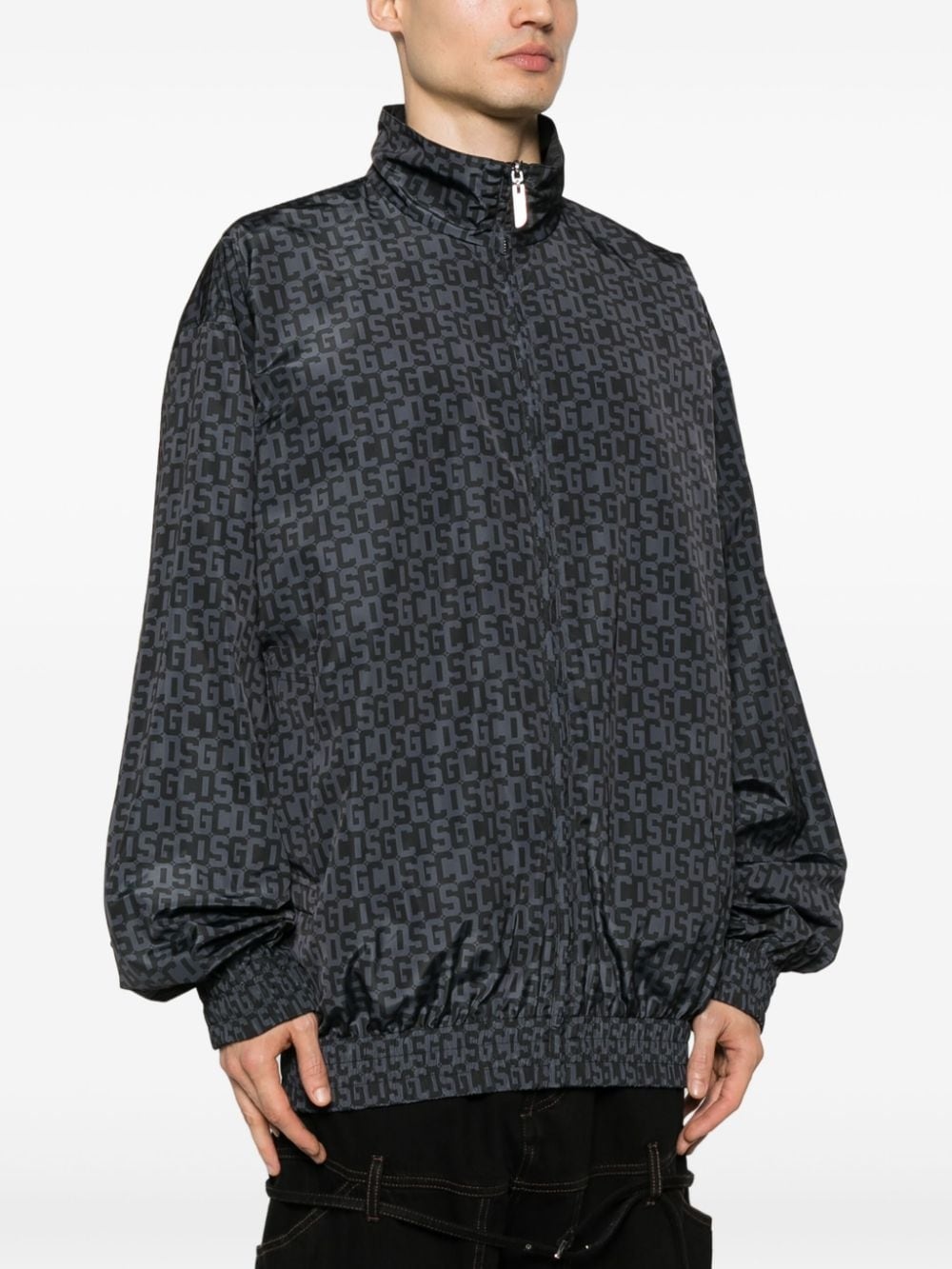 reversible logo-print jacket - 3