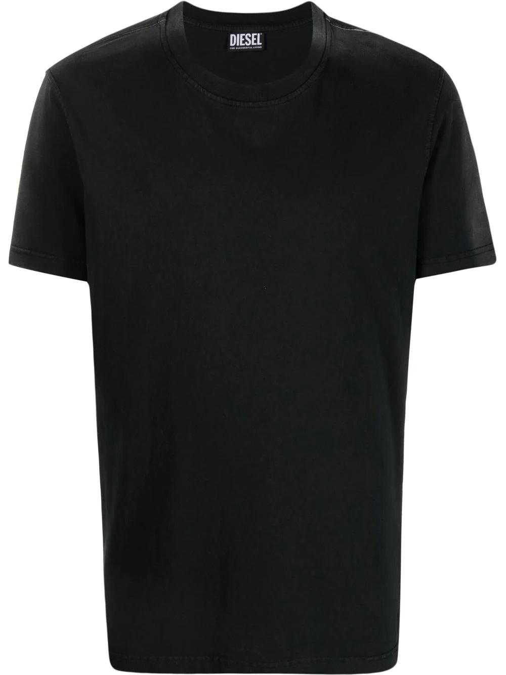 crew-neck fitted T-shirt - 1