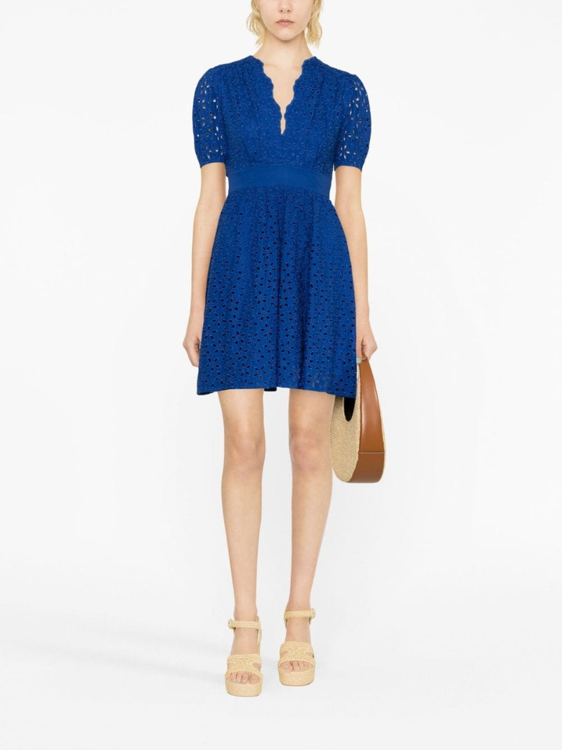 PINKO Aureo cotton belted dress outlook