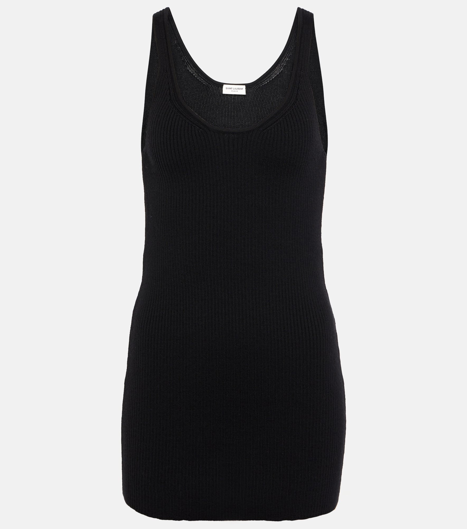 Scoopneck wool tank top - 1