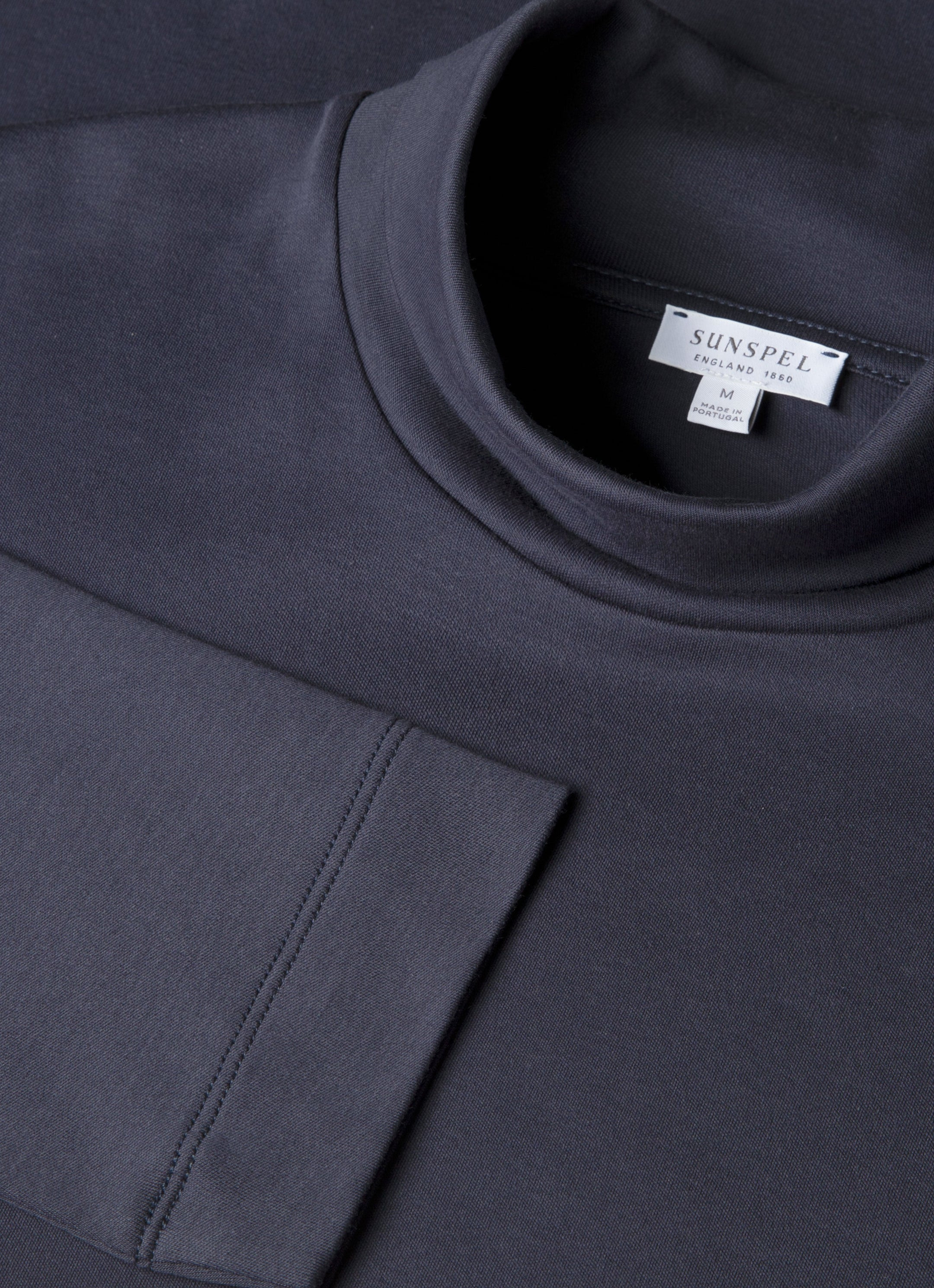 Roll Neck Heavyweight T‑shirt - 4