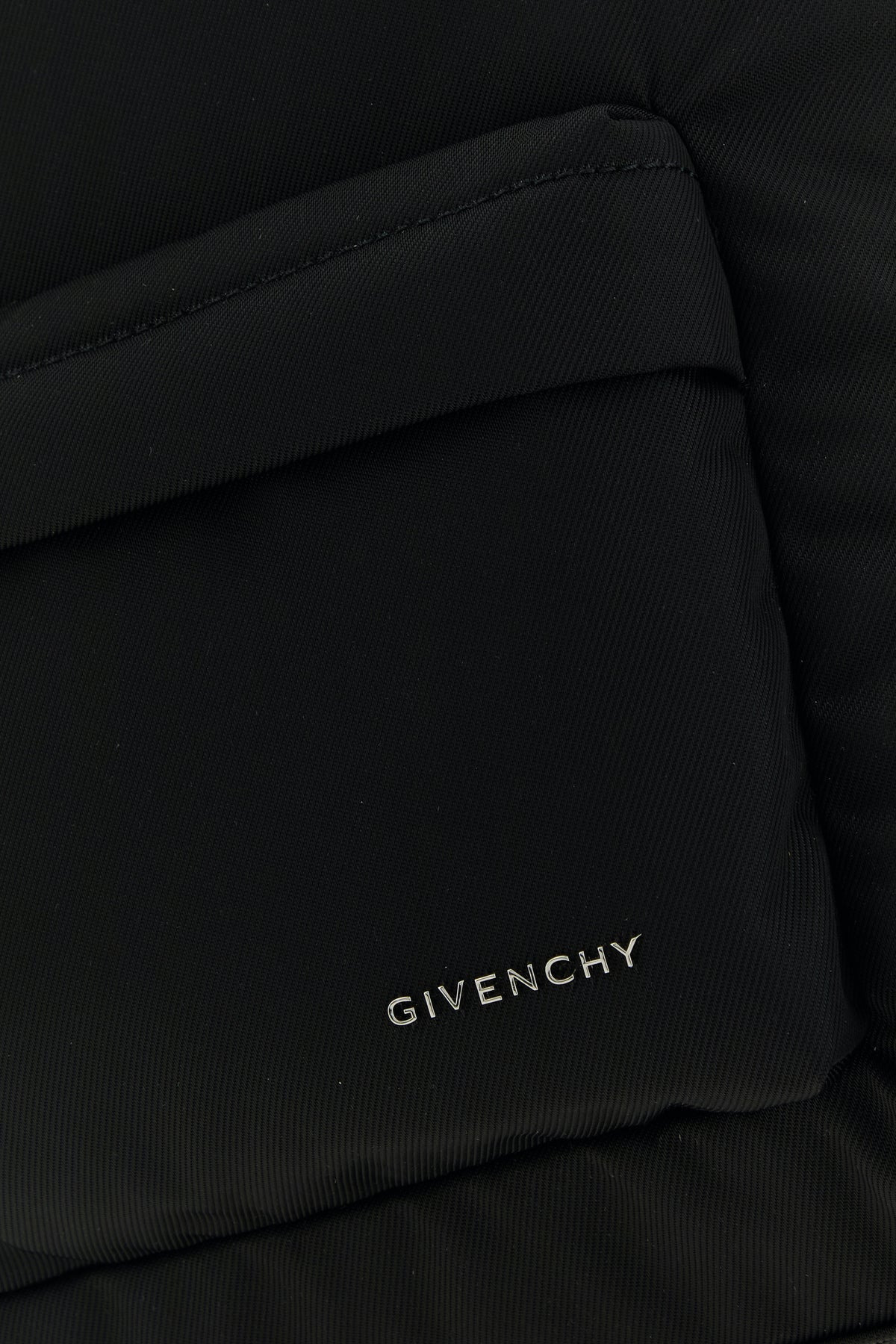 Blak canvas backpack - 4