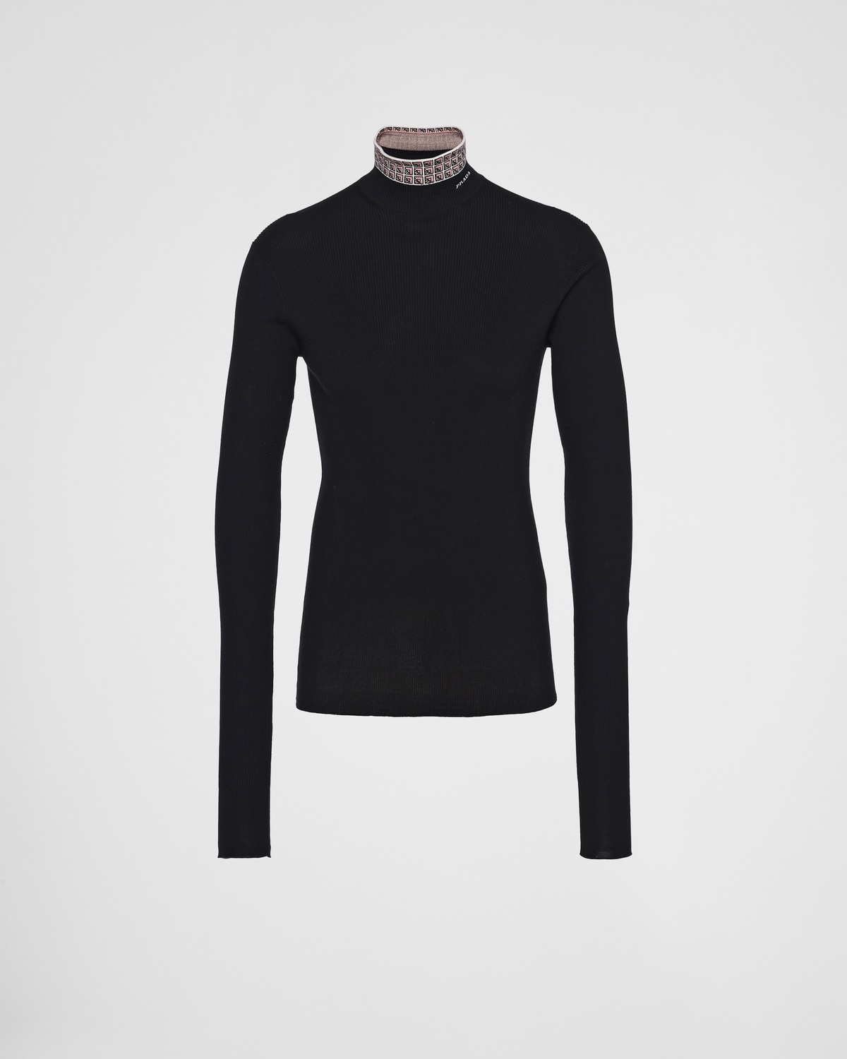 Cotton turtleneck sweater - 1