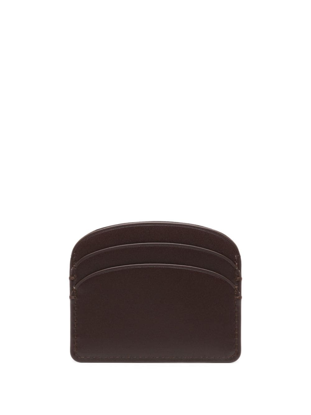 Demi-Lune leather cardholder - 2