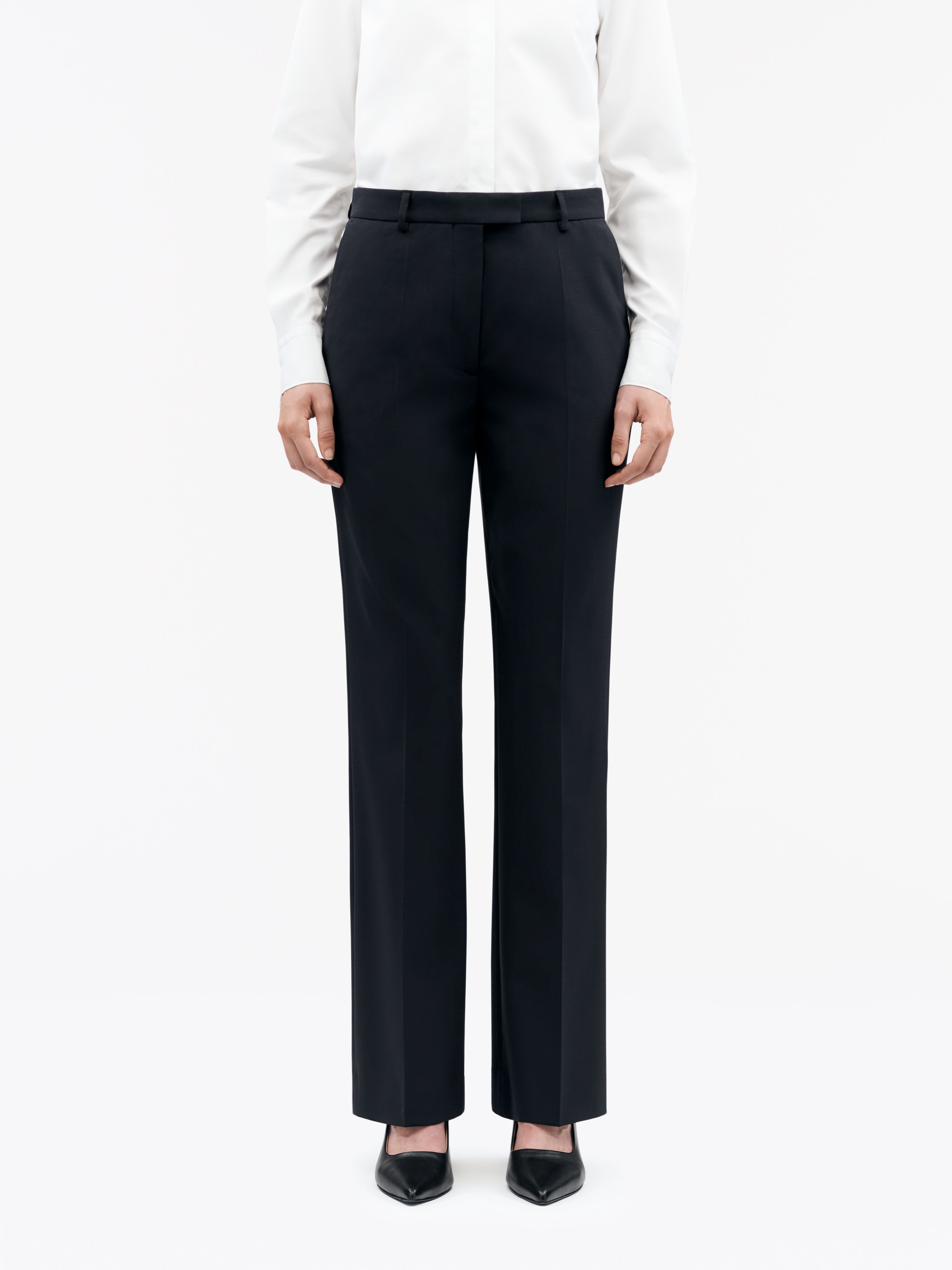 Marfa Wool Blend Trousers - 4
