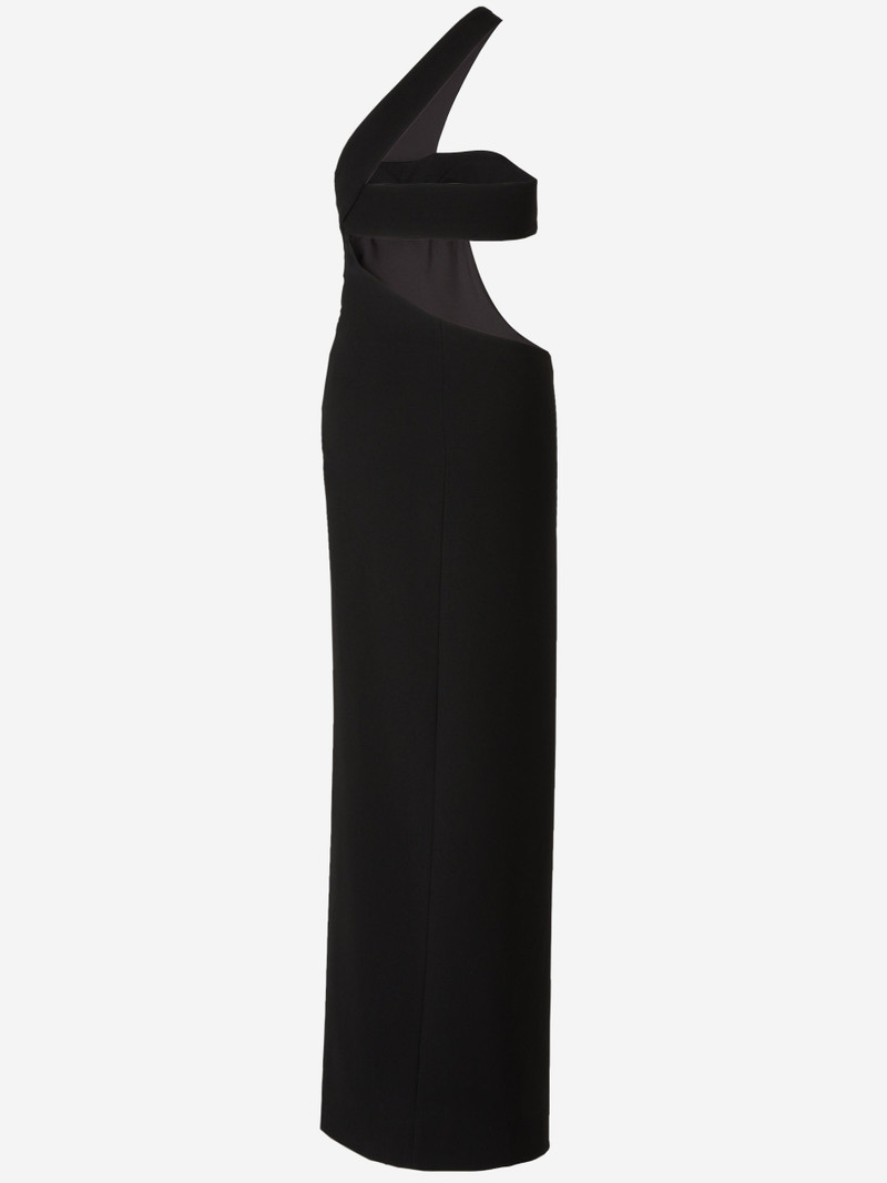 MÔNOT ASYMMETRIC CUT OUT DRESS outlook