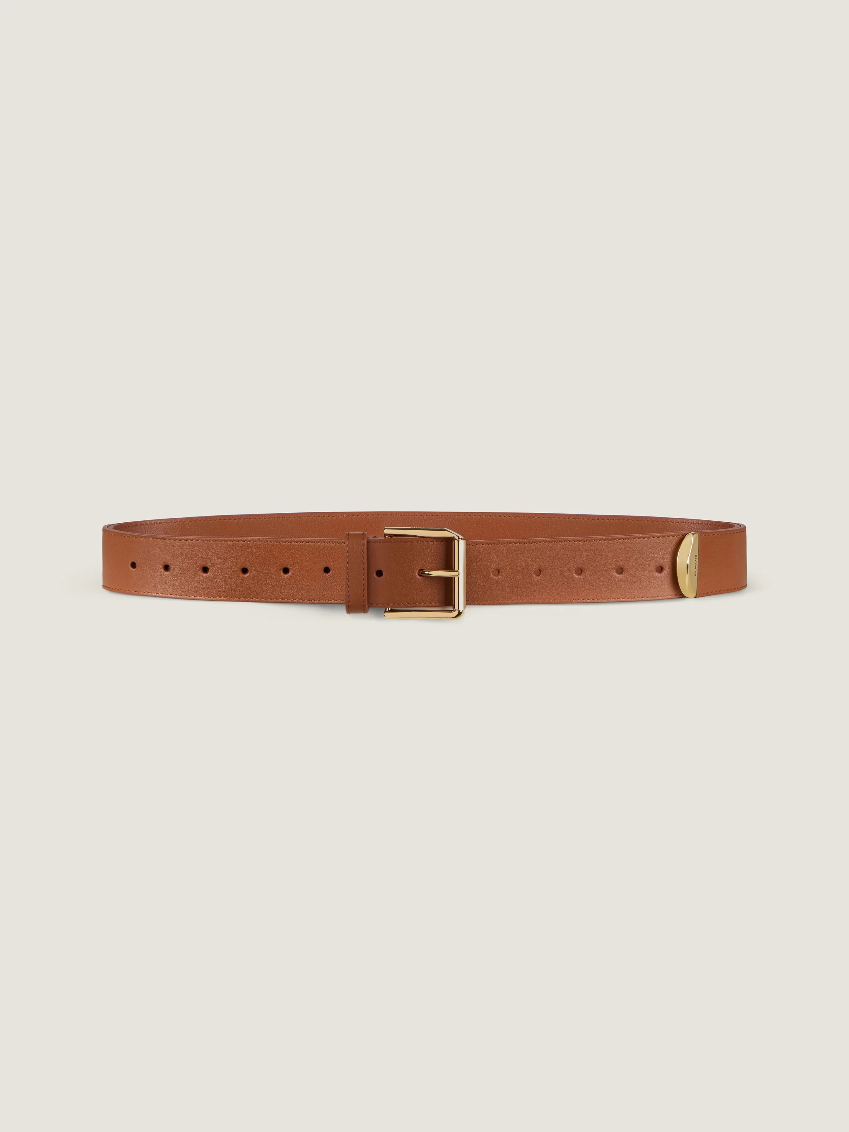VOYOU BELT IN SHINY LEATHER - 1