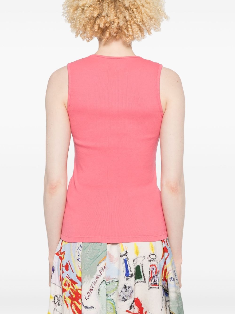 buttoned tank top - 4