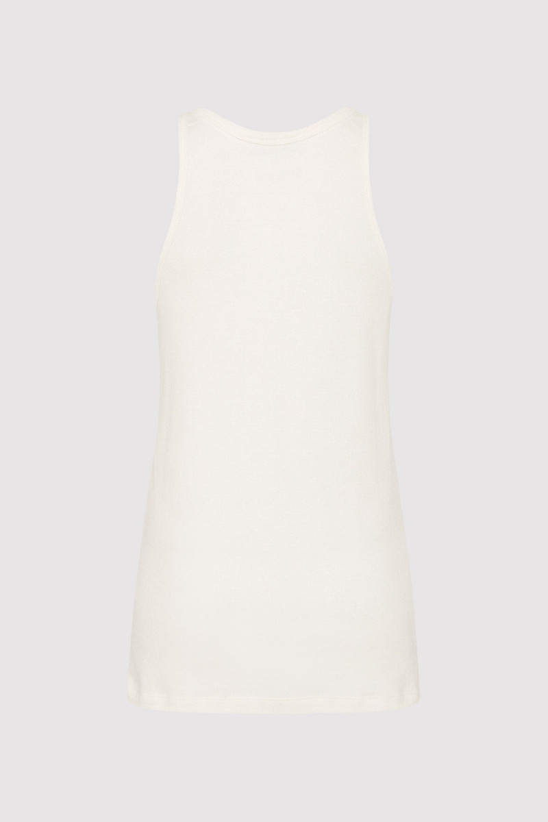 Organic Cotton Everyday Tank - White 6