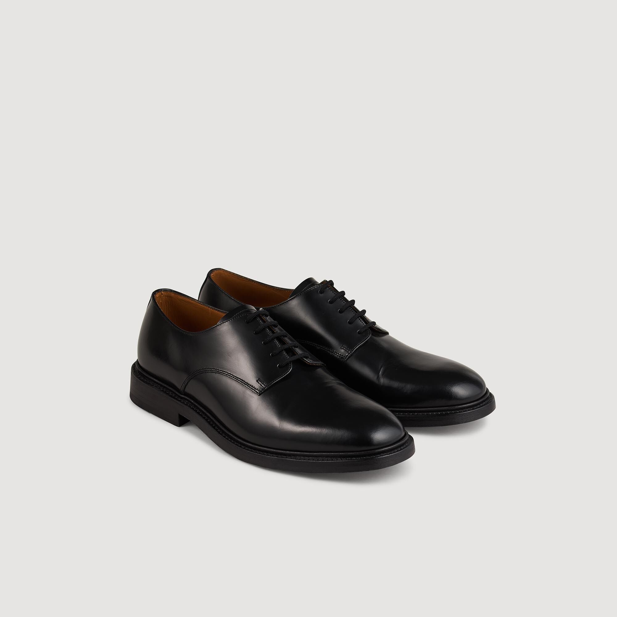 PATENT LEATHER DERBIES - 3