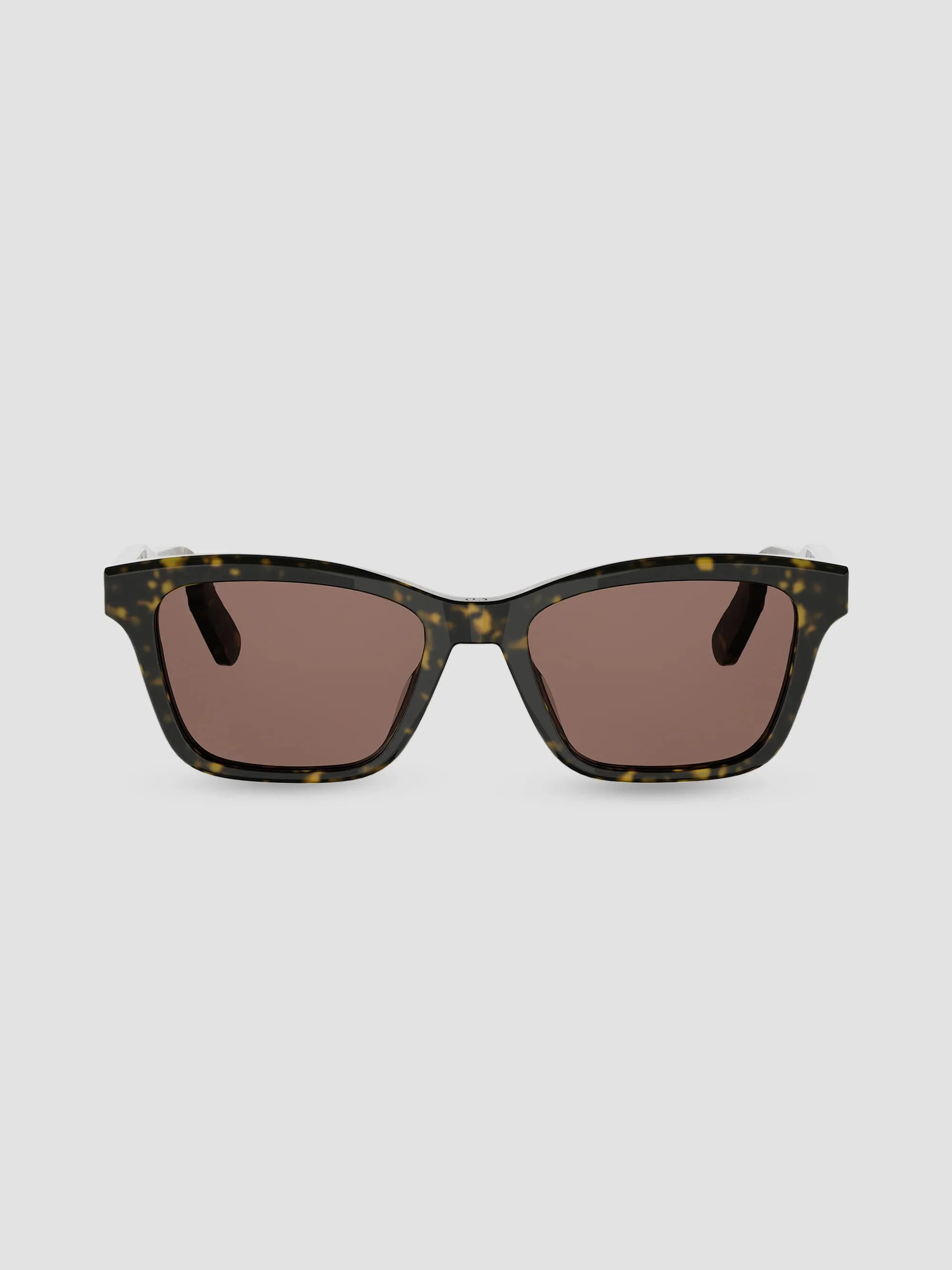 Women's DioRibbon S2I 53MM Rectangular Sunglasses - Dark Brown - 1