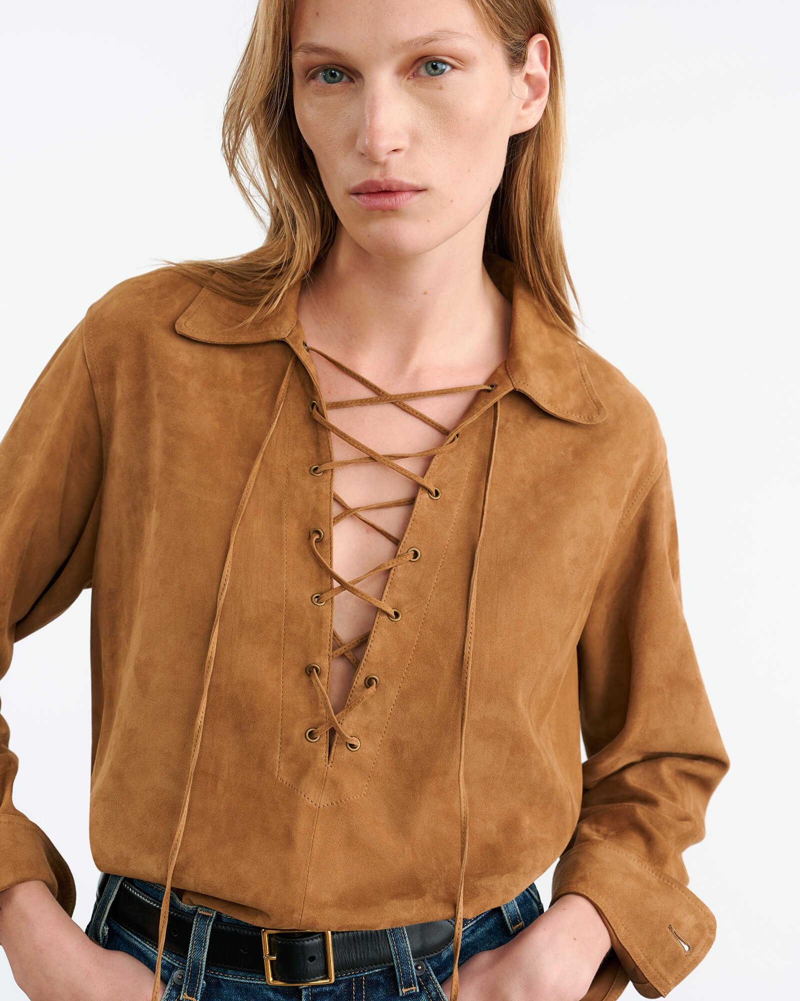 JIMI SUEDE SHIRT - 3