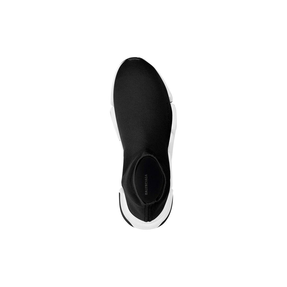 Men's Speed 2.0 Recycled Knit Sneaker in Black/white - 4