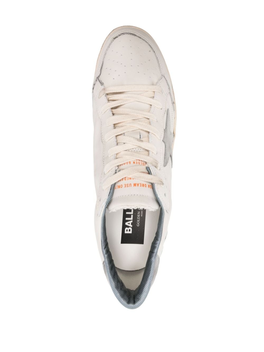 Ballstar star-patch leather sneakers - 4