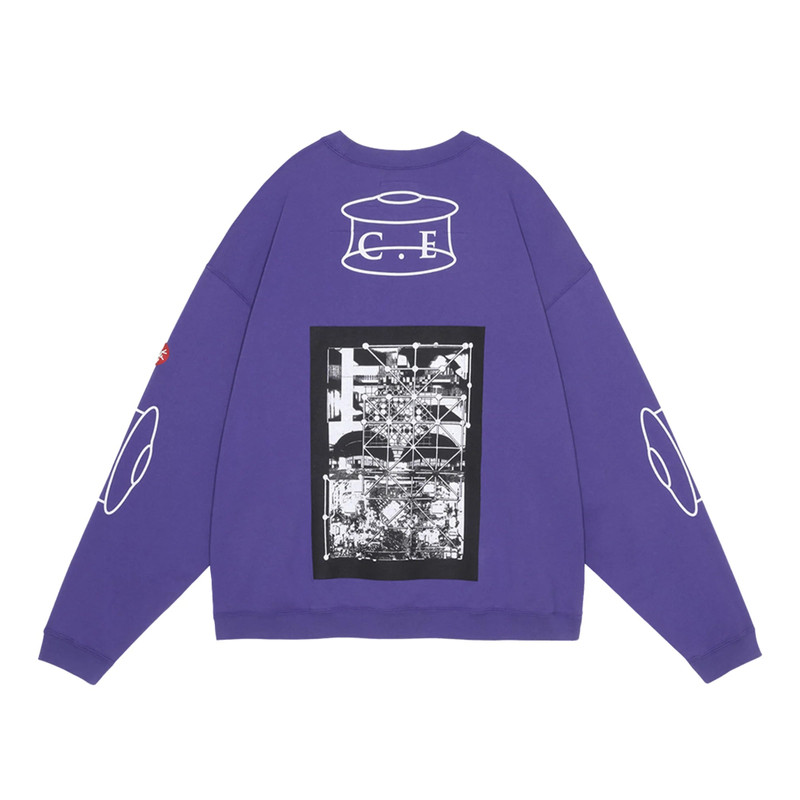 Cav Empt CAV EMPT SCMCTY LOOSE CREW NECK 'PURPLE' outlook