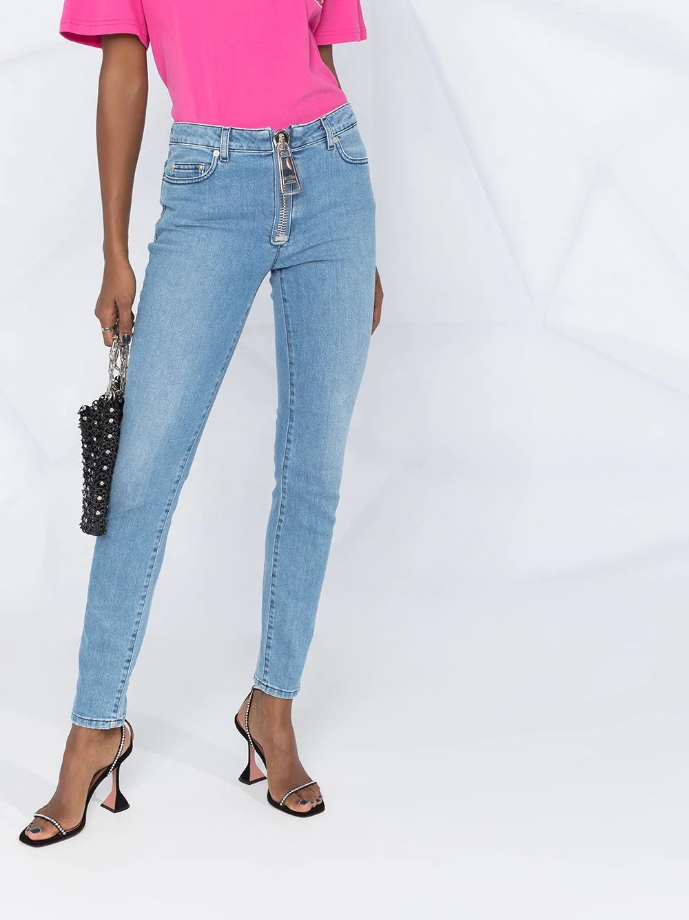 skinny high rise jeans - 5