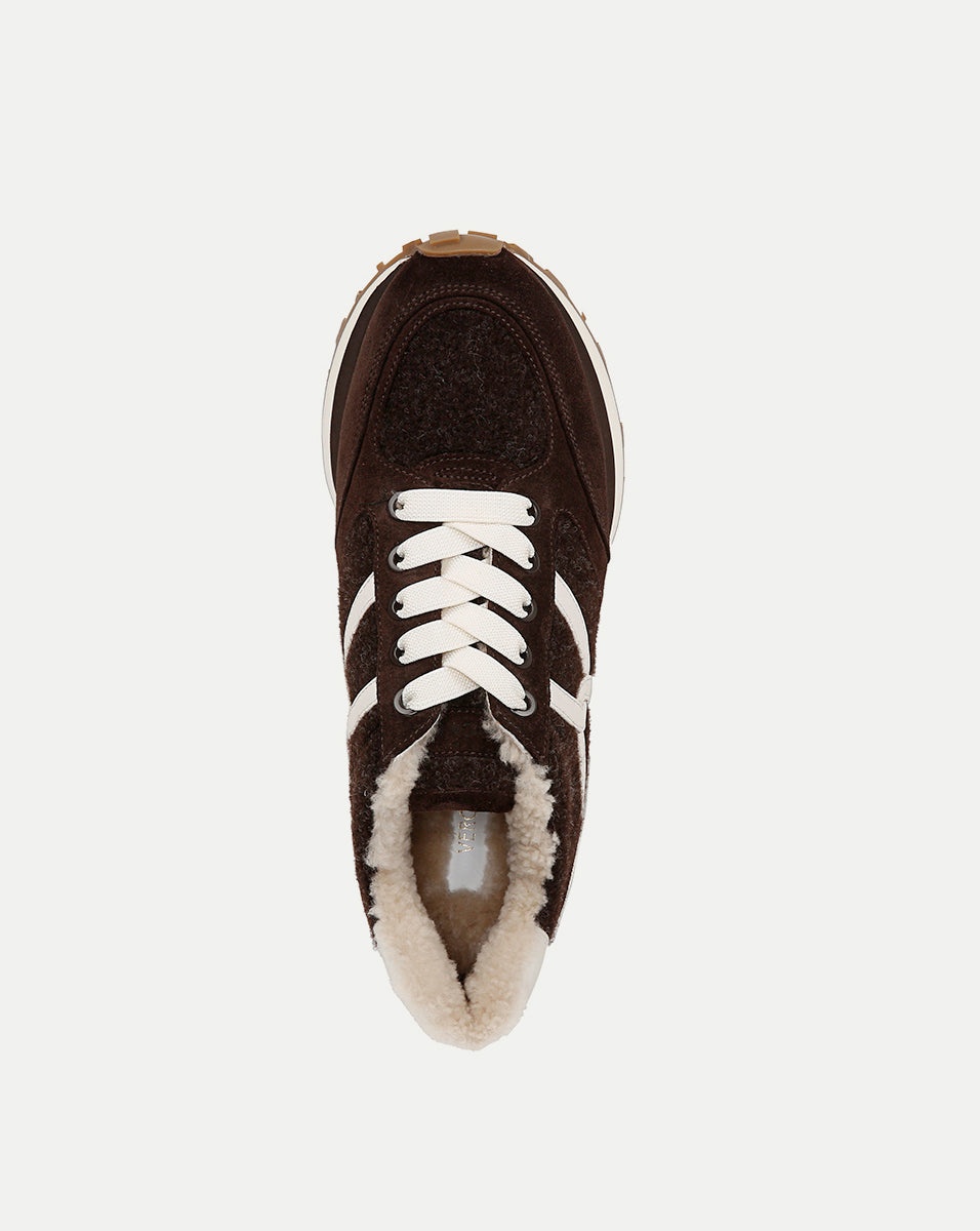 VALENTINA SHEARLING SNEAKER - 3