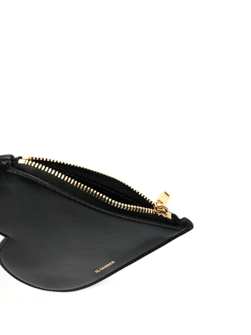 Jil Sander logo-lettering heart-shape wallet outlook