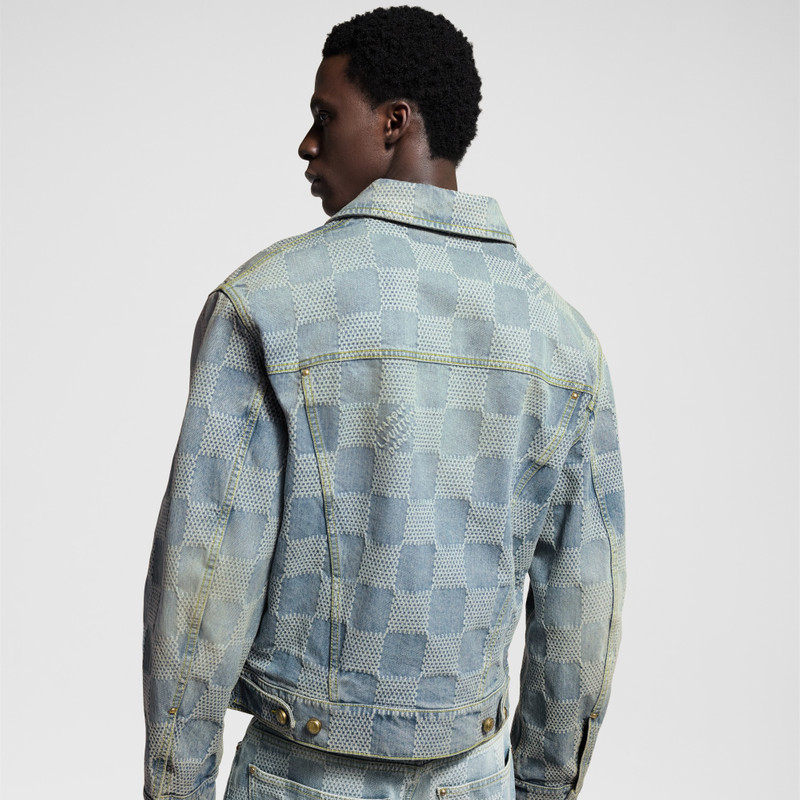 Damier Classic Denim Jacket 5