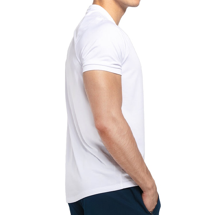 Men's Under Armour Tech 2.0 Solid Color Training Sports Short Sleeve White 1326413-100 - 4