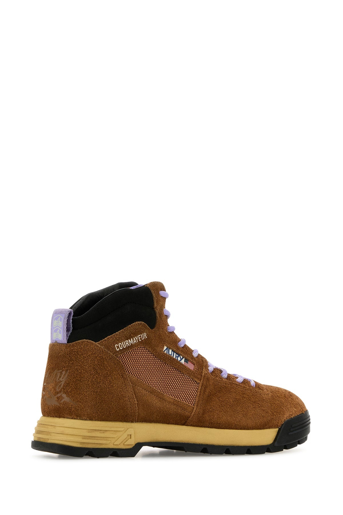 Brown suede Malga sneakers - 3