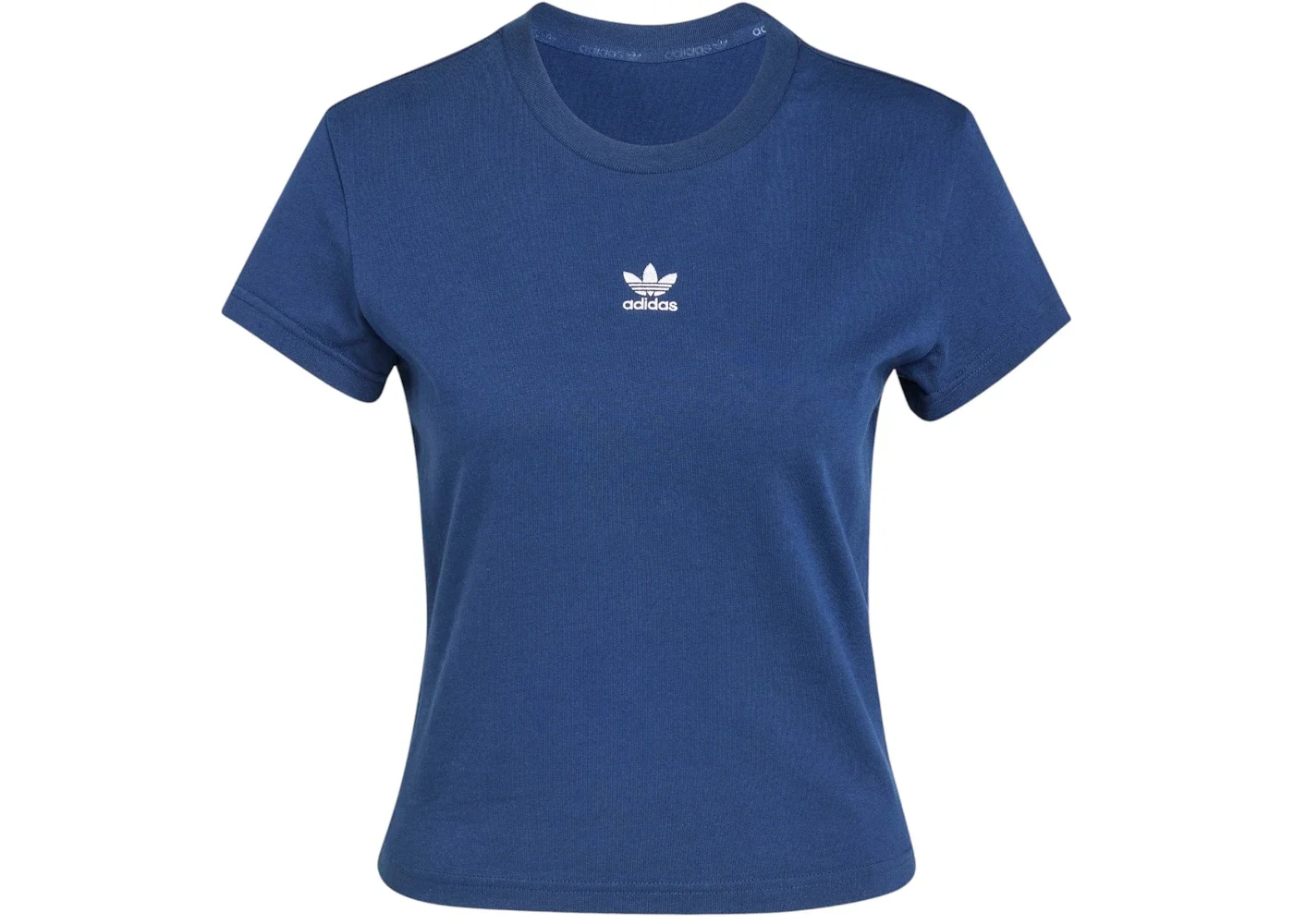 adidas Women's Essentials Slim T-Shirt Night Indigo - 1