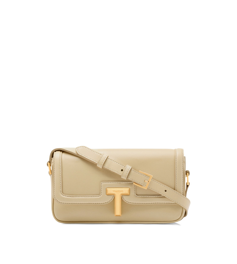 SMOOTH LEATHER WALLIS EAST WEST SHOULDER BAG 1