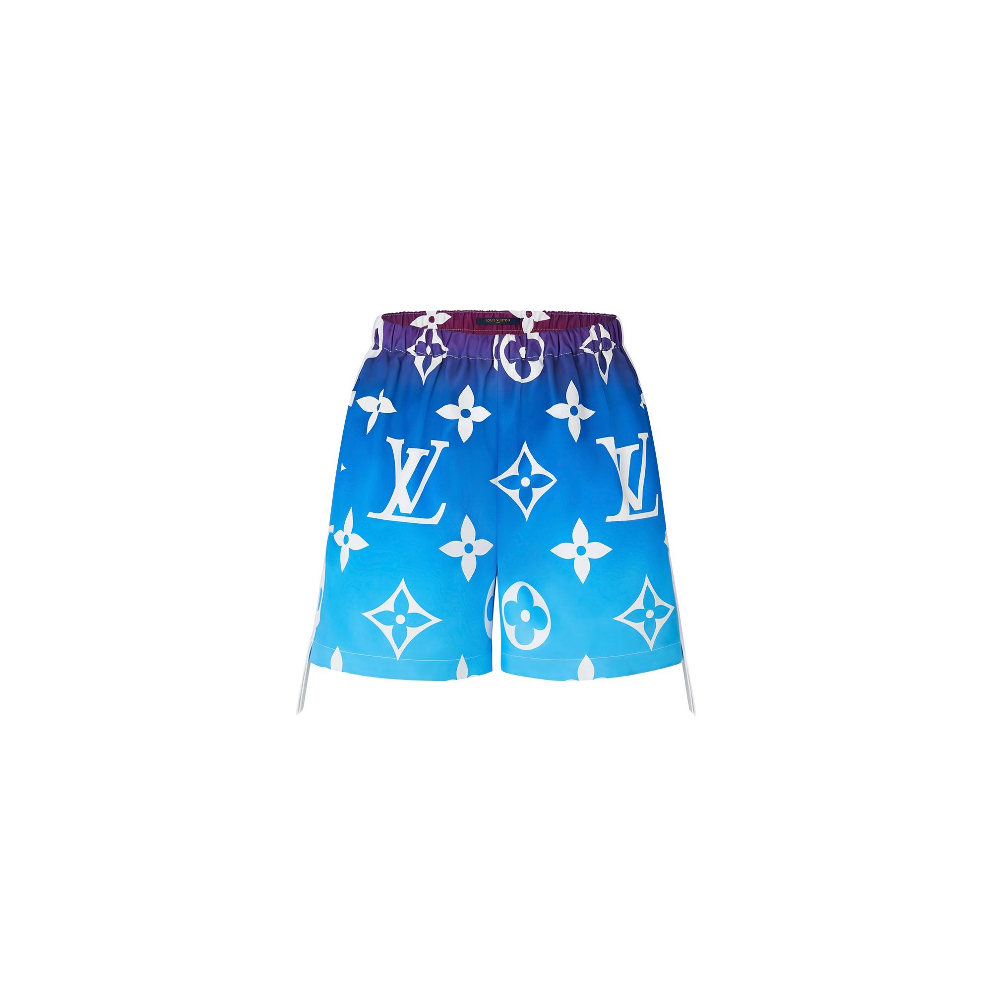 Sunset Monogram Sporty Shorts - 1