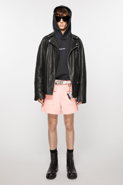 Acne Studios Twill shorts - Pale Pink outlook