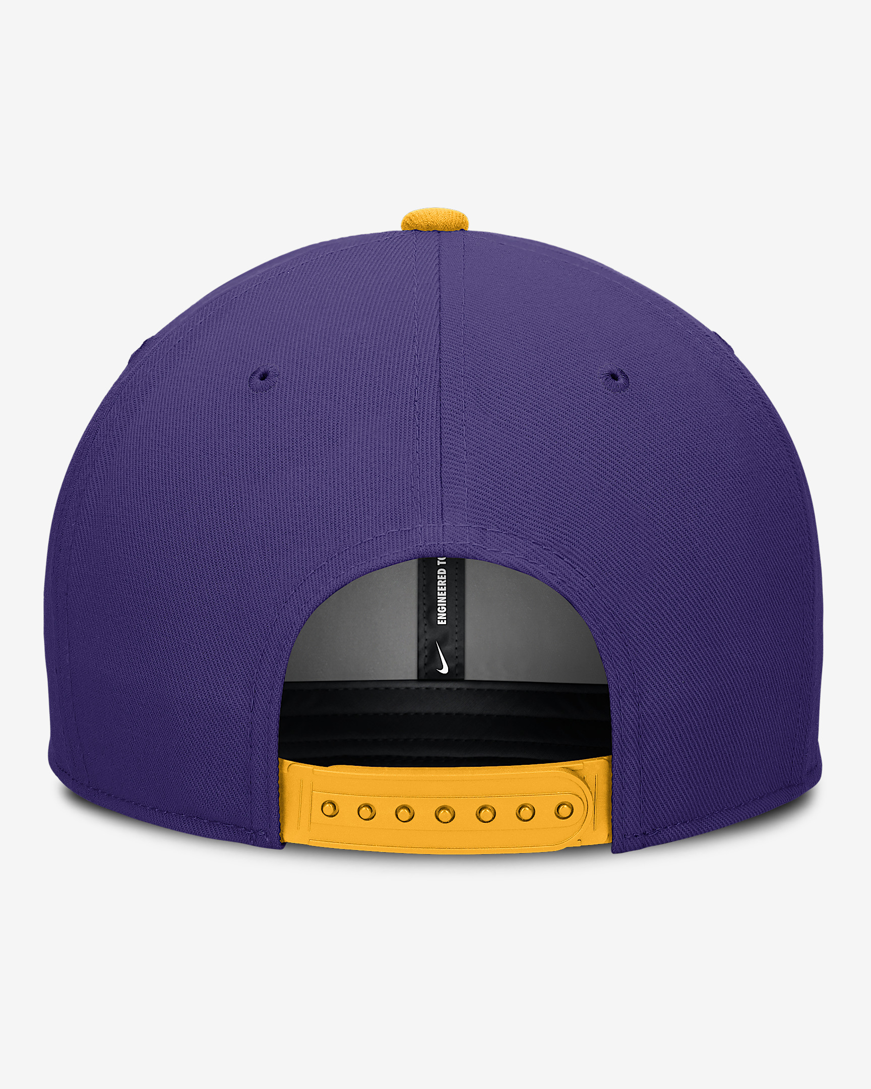 LSU Legacy Script Men's Nike Dri-FIT College Adjustable Hat - 2