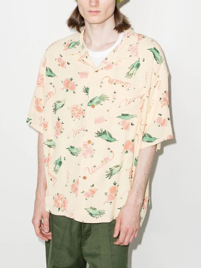 visvim Wallis graphic-print short-sleeved shirt outlook