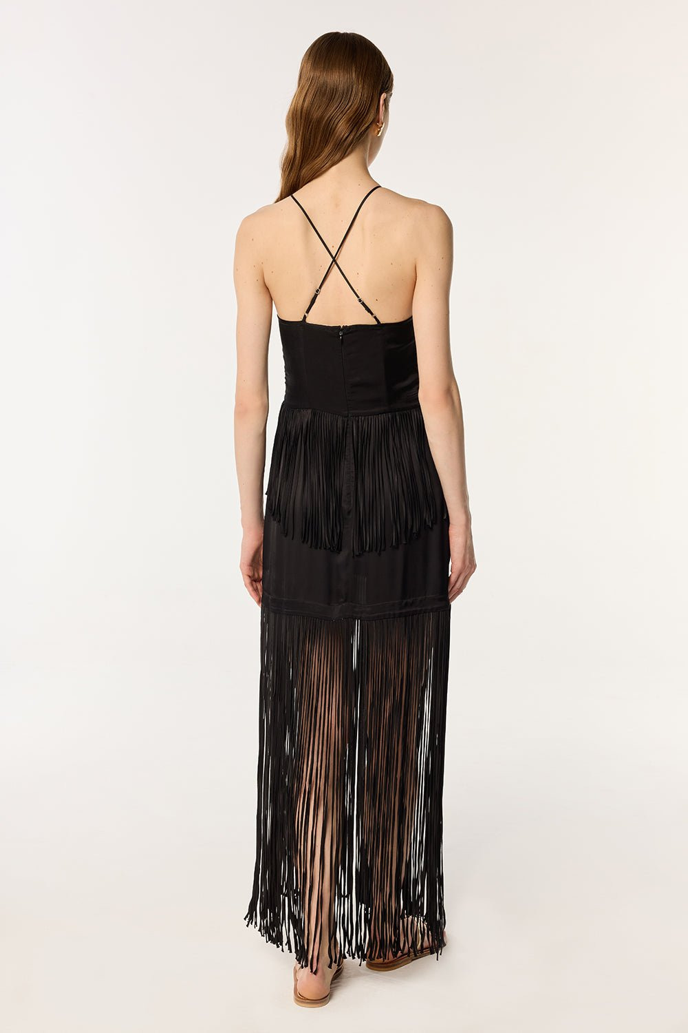 Long Dress Carmen - Black - 3