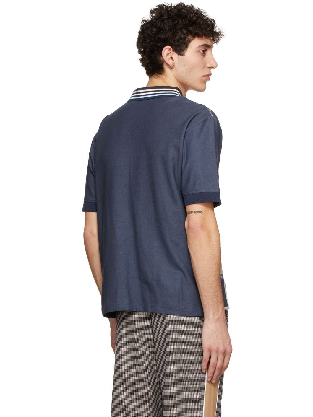 Grey Organic Cotton Polo - 3