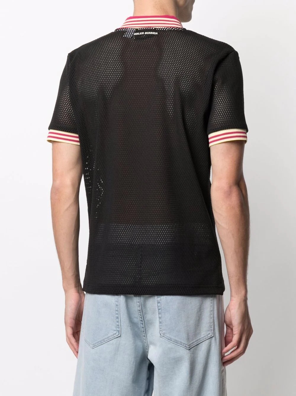 x Wales Bonner mesh T-shirt - 4