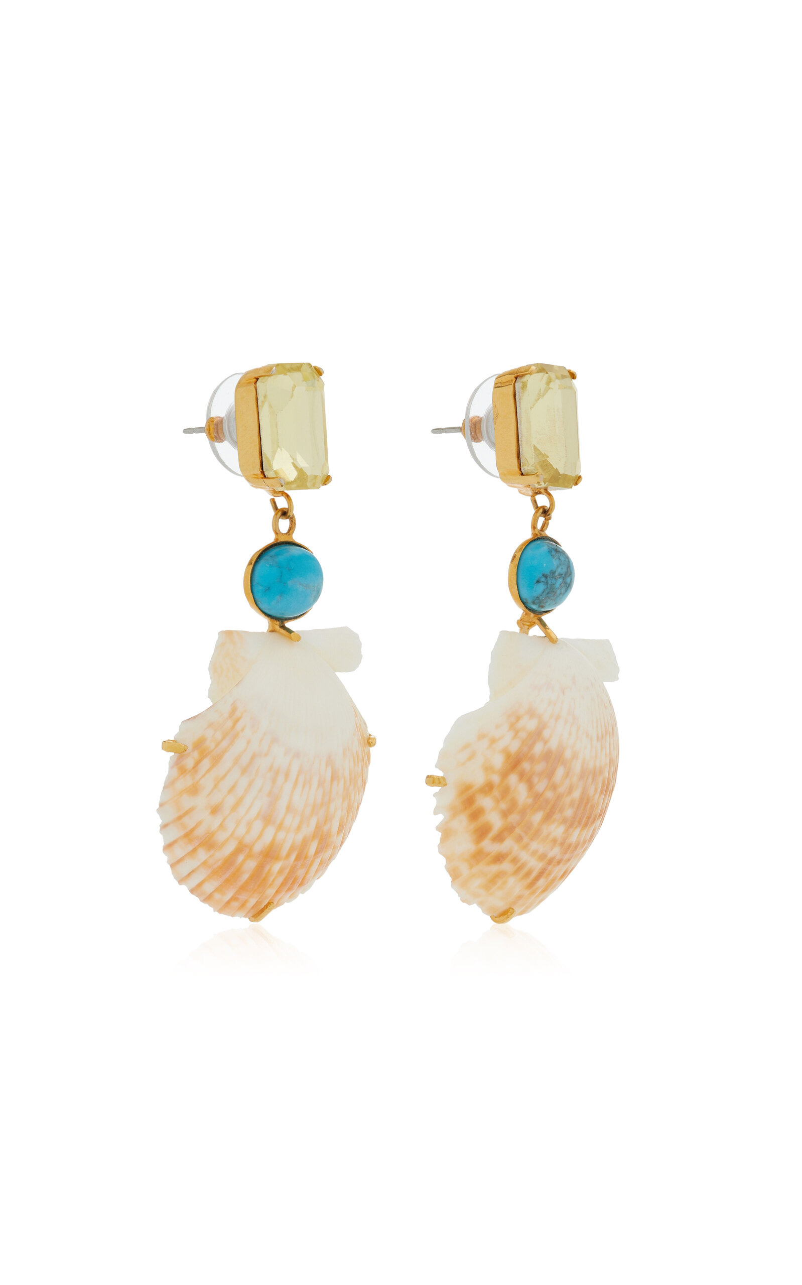 Rivier Shell Earrings multi - 3
