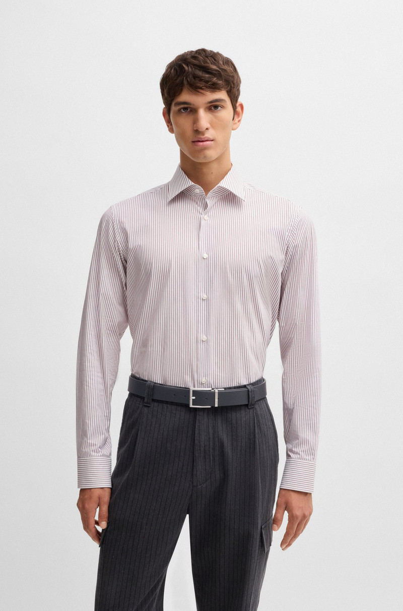 BOSS REVERSIBLE BELT IN ITALIAN LEATHER outlook