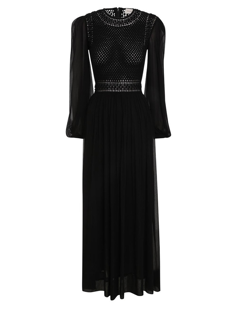 LUMINOSITY CROCHET BODICE MIDI 1