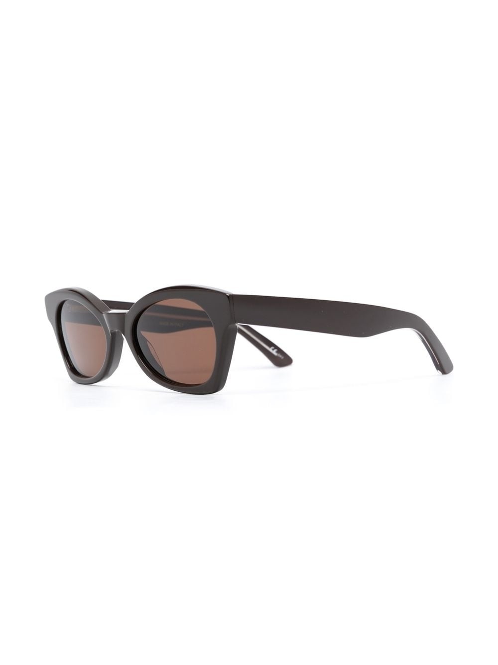 logo-print square-frame sunglasses - 2