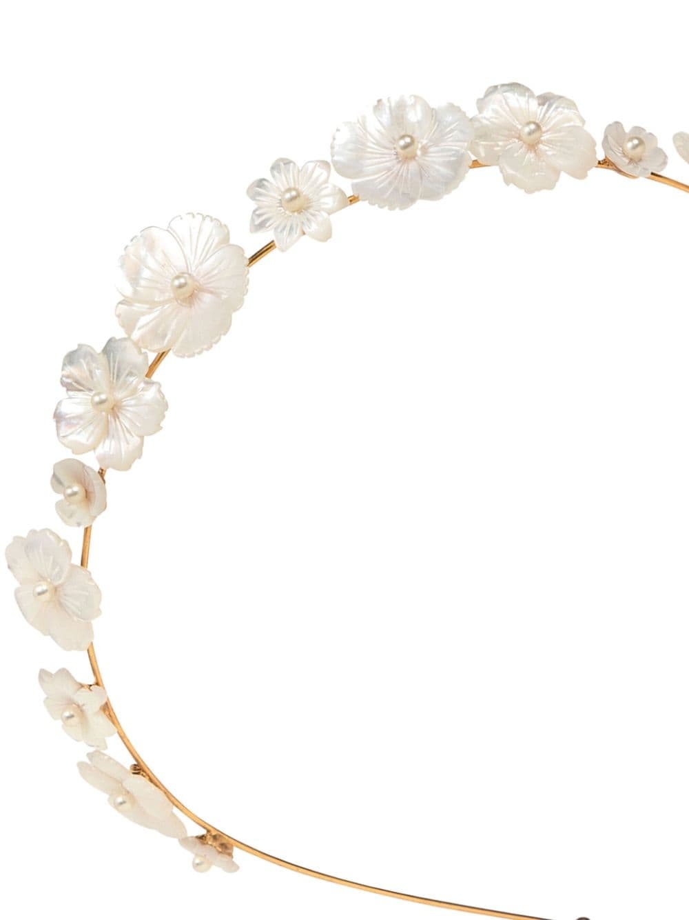 Jenna floral-appliquÃ©s headband - 2