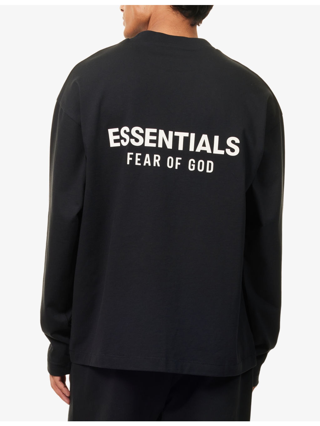 Logo-Embellished Long-Sleeve Cotton T-Shirt - 4