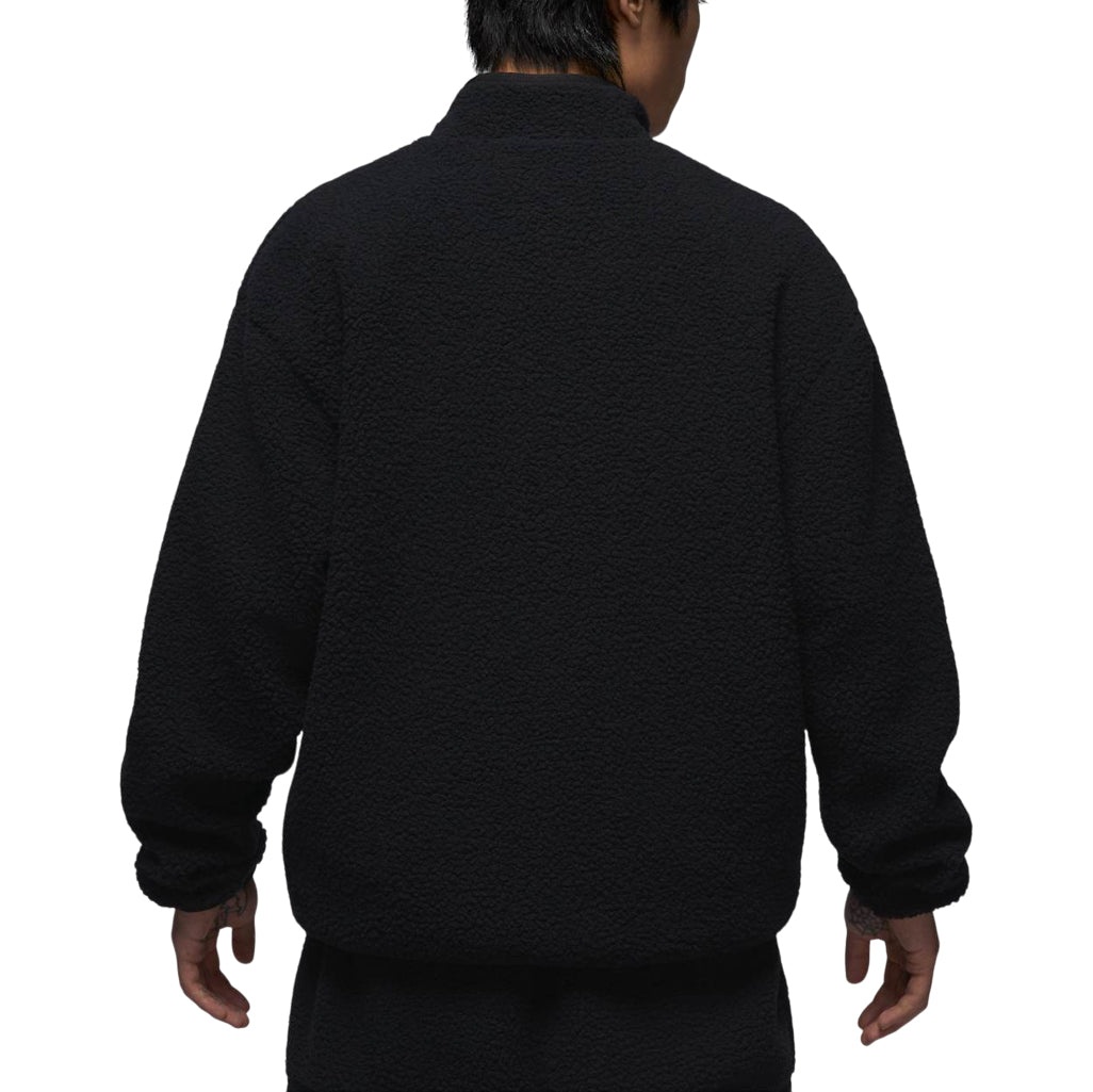 Air Jordan Flight High-Pile Fleece Jacket Asia Sizing 'Black' FV7449-010 - 2