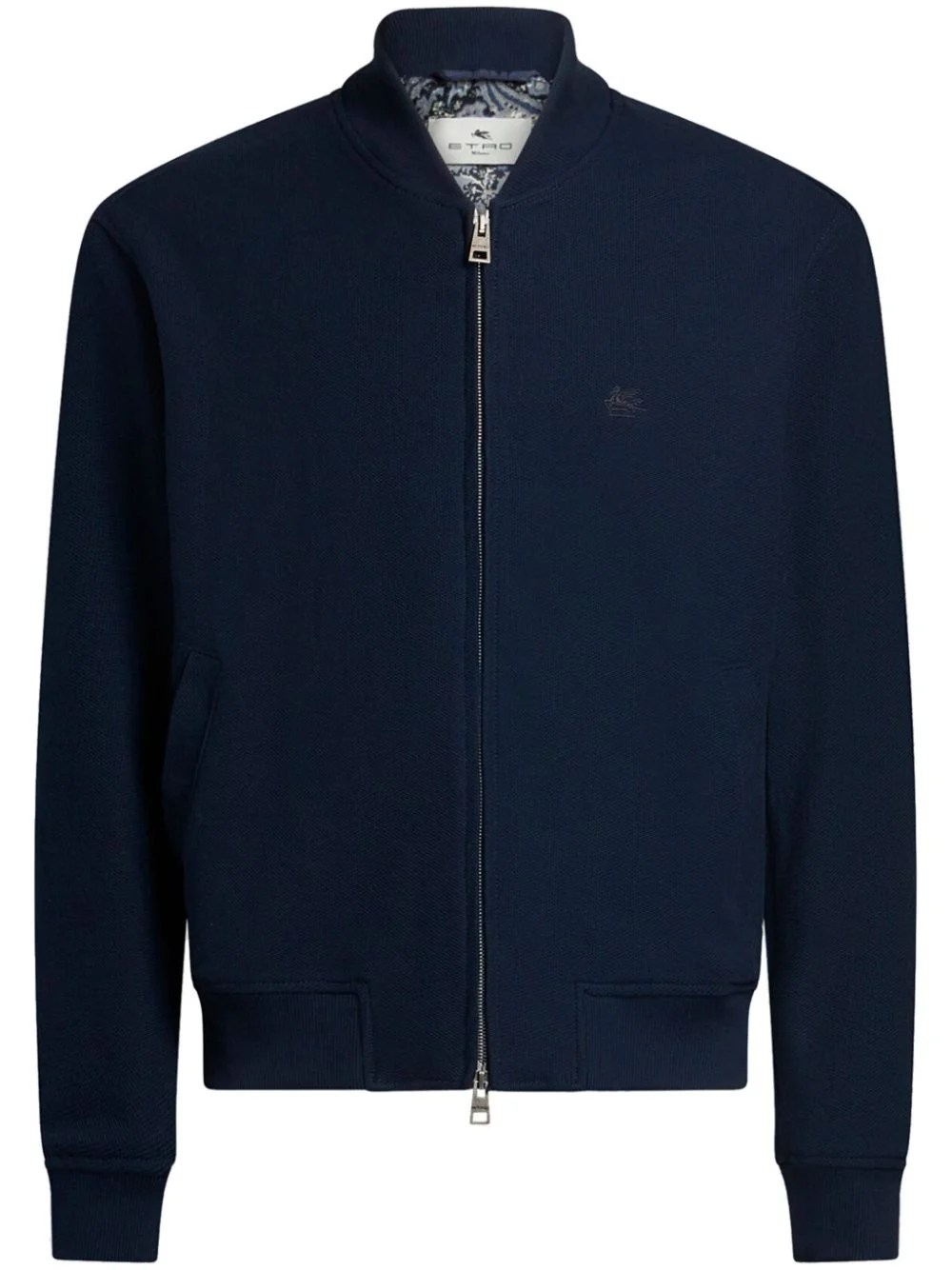 Pegaso-embroidered bomber jacket - 1
