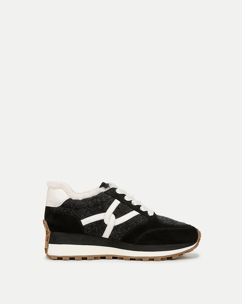 VALENTINA SHEARLING SNEAKER 1