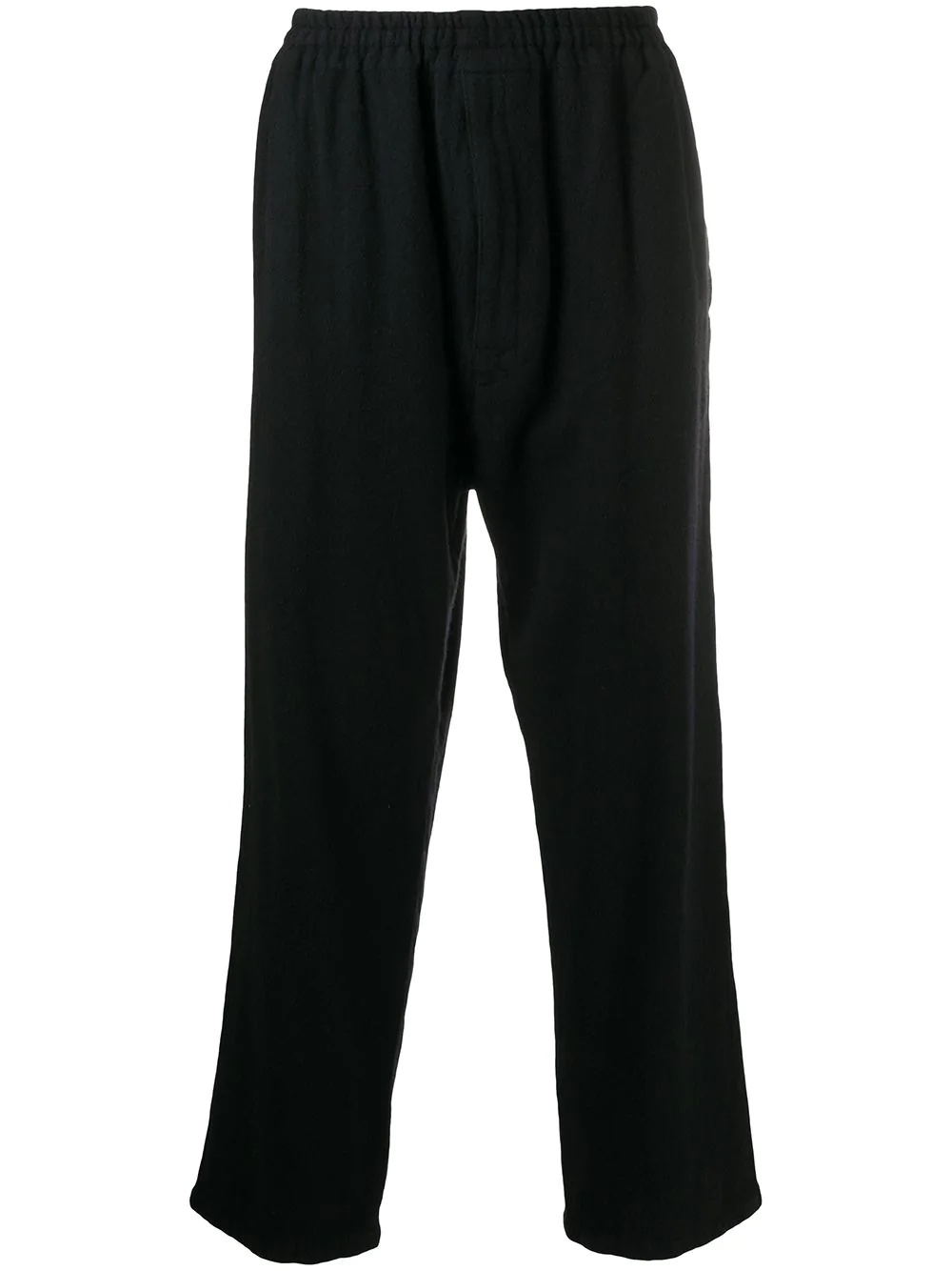 wide-leg wool trousers - 1