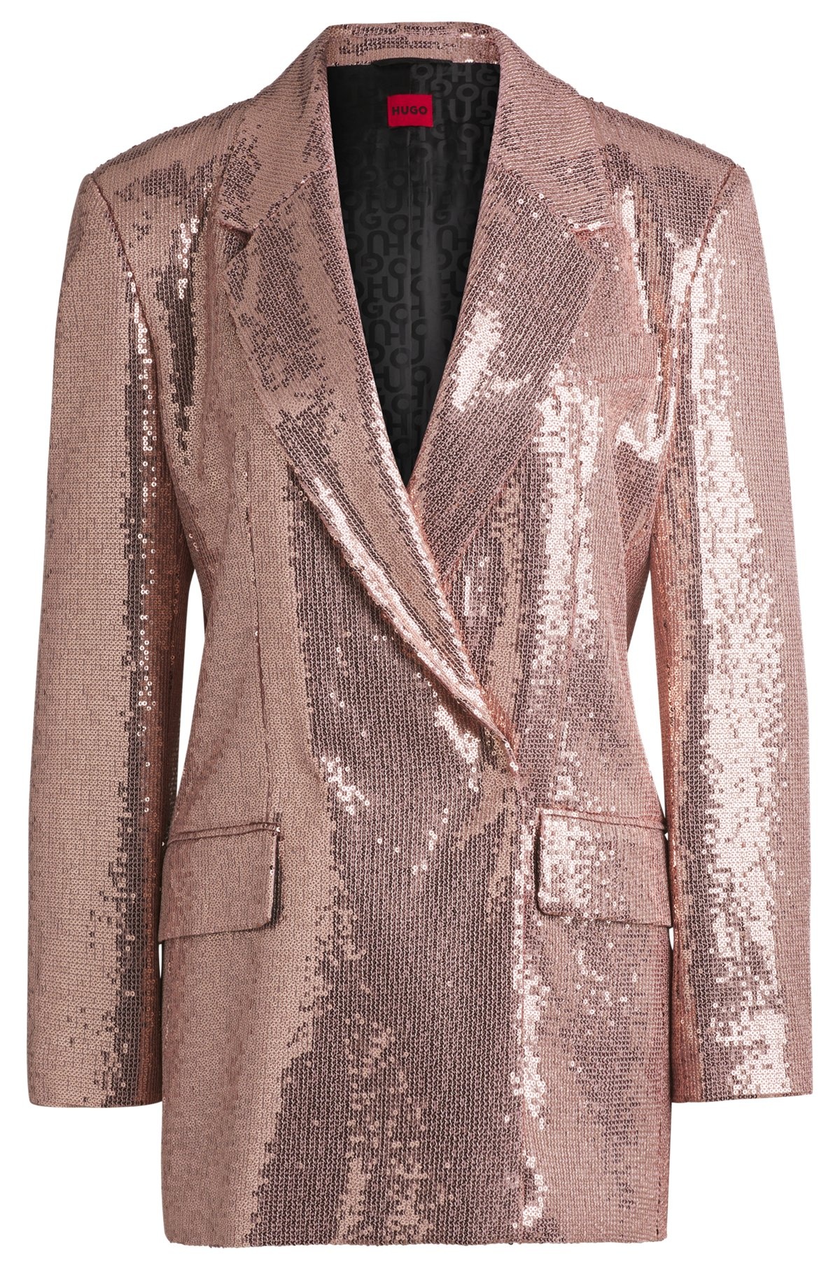 OVERSIZE-FIT SEQUINED JACKET - 1