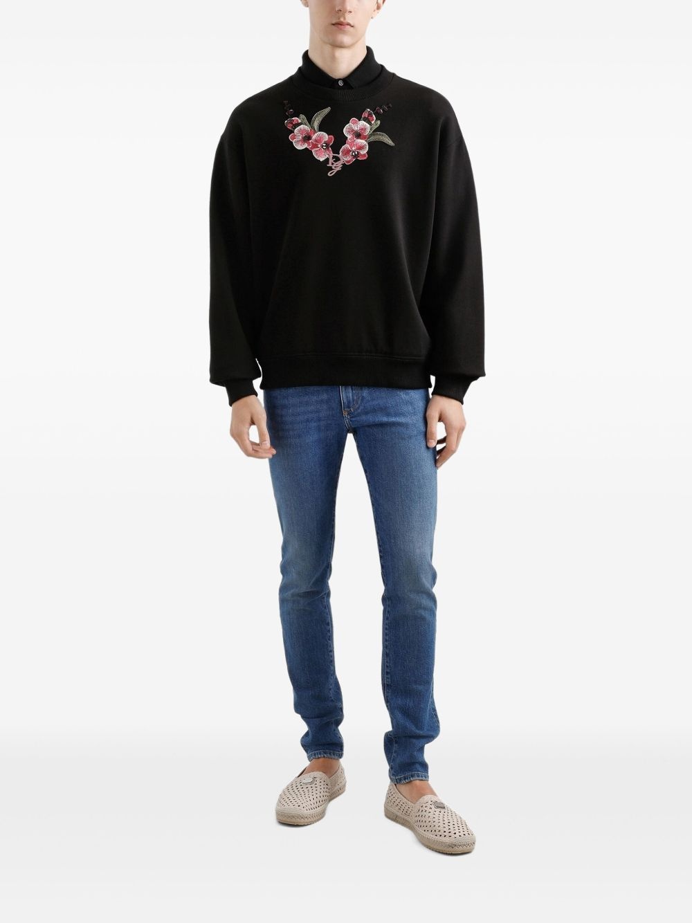 Orchid embroidered polo shirt - 2