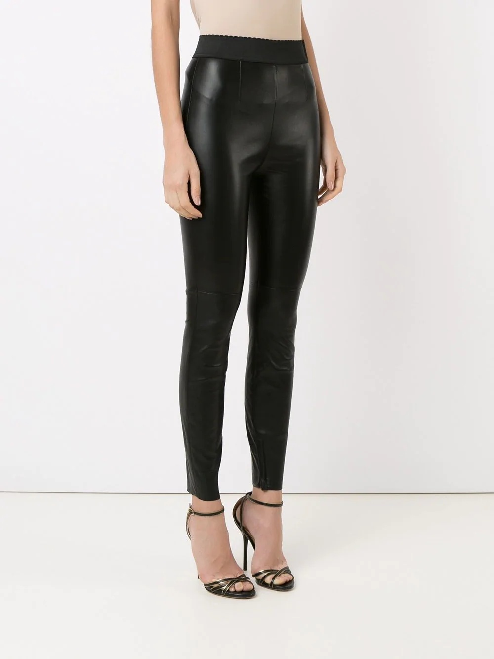 leather leggings - 5