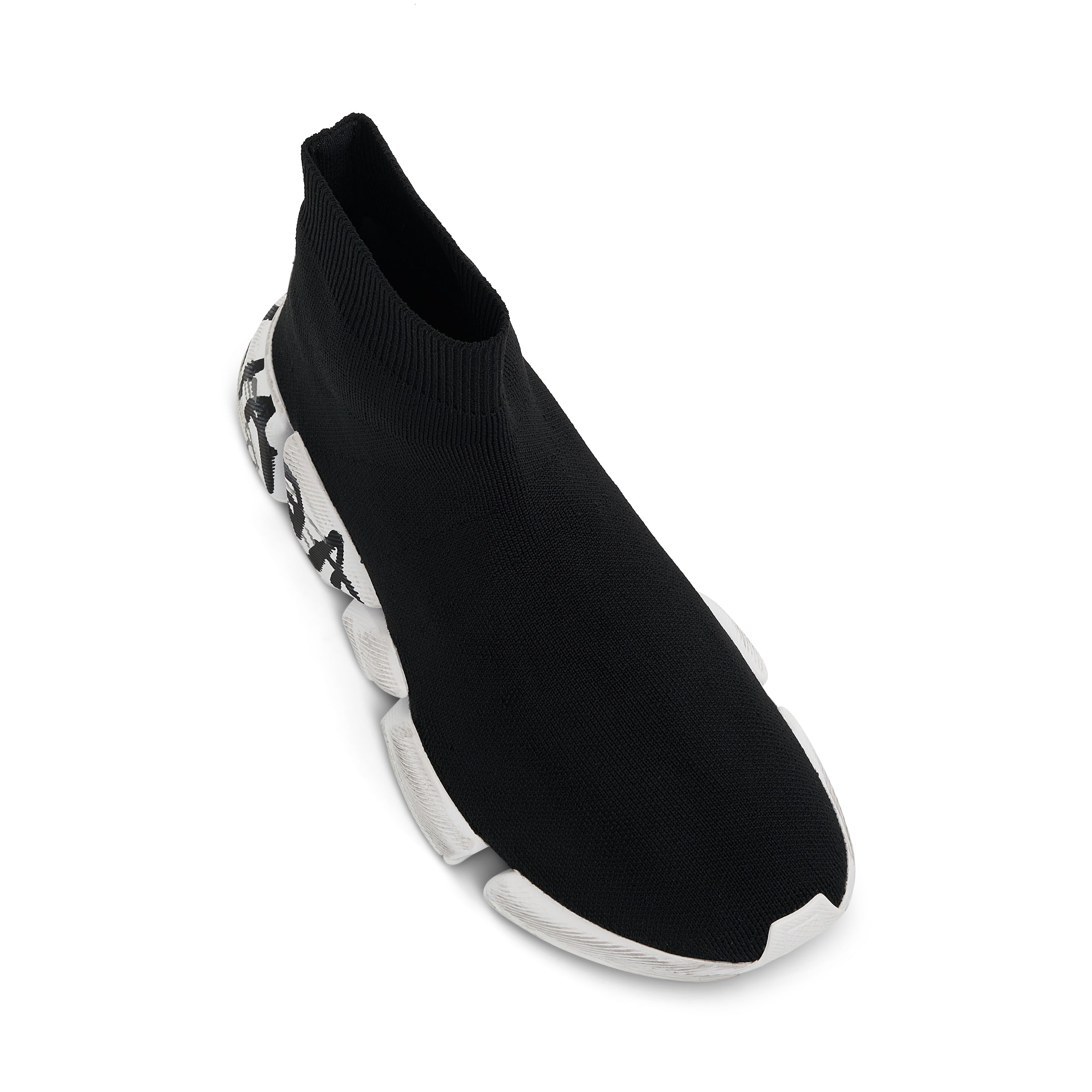 Speed 2.0 Graffiti Knit in Black/White - 4